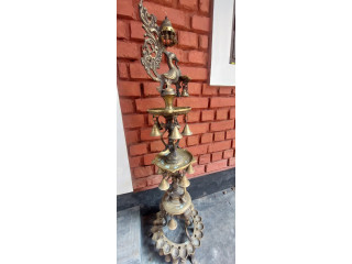 Antique  oil lamp