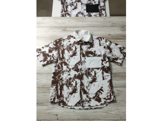 Trendy oversized shirt size L