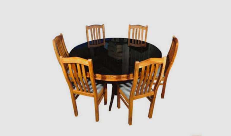 dinnig-table-set-teakwood-round-black-glass-top-6-seater-chairsteak-wood-sofa-set-5seater11-big-1