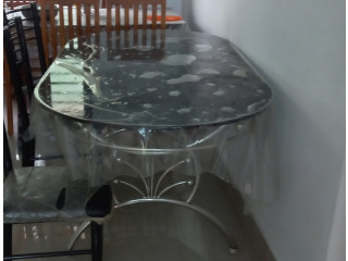 Glass type table